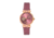 Empress Alouette Automatic Semi-Skeleton Leather-Band Watch, Pink - Womens, EMPEM3406