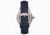 Empress Augusta Automatic Mosaic Mother-of-Pearl Leather-Band Watch, Silver/Blue, One Size, EMPEM3502