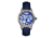 Empress Augusta Automatic Mosaic Mother-of-Pearl Leather-Band Watch, Silver/Blue, One Size, EMPEM3502