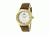 Empress Ayala Automatic Mother-Of-Pearl Leather-Band Watch, Gold/White, Standard EMPEM1005