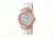 Empress Francesca Automatic MOP Leather-Band Watch, White/White EMPEM2205