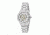 Empress Godiva Automatic Mother-Of-Pearl Skeleton Dial Bracelet Watch, Silver/White, Standard EMPEM1101