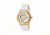 Empress Godiva Automatic Mother-Of-Pearl Skeleton Dial Leather-Band Watch, Rose Gold/White, Standard EMPEM1106