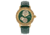 Empress Tatiana Automatic Semi-Skeleton Leather-Band Watch, Green, One Size, EMPEM2904