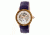 Empress Victoria Automatic Wood Bezel Skeleton Dial Leather-Band Watch, Rose Gold/Silver/Purple, Standard EMPEM1706
