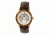 Empress Victoria Automatic Wood Bezel Skeleton Dial Leather-Band Watch, Rose Gold/Silver/Dark Brown, Standard EMPEM1707