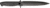 Entrek Close Combat MKII Fixed Blade Knife, 7in, Black Double Edge Dagger Blade, Black Micarta Handle EN28