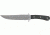 Entrek Force Recon Fixed Blade Knife, 7in, Stainless Blade, Black Canvas Micarta Handle EN15