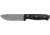 Entrek Javalina Fixed Blade Knife,Stainless Skinner Blade, Black Canvas Micarta Handle EN4