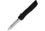 EOS Auto Harpoon OTF Automatic Folding Knife, 3.75in, CPM-20CV Stainless, Tanto Blade, Black Anodized Aluminum Handle, EOS110