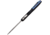 EOS Auto Harpoon OTF Automatic Folding Knife, 3.75in, CPM-20CV Stainless, Tanto Blade, Black/Blue Anodized Aluminum Handle, EOS121