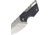 EOS Krab Torx Fixed Blade Knife, 5in Overall, 2in Stonewash Cpm-154 SS Blade, Carbon Fiber Handle, Torx Hardware, Black Kydex Sheath, EOS004