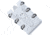 EOS Tiium 2.5 Wallet, 3.58in X 2.20in, 3 oz, 25 Cards, White, EOSWAL2W