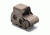 EOTech HWS EXPS 3 Circle Red Dot Sight, 2 Dot Reticle, w/ Standard, Tan, EXPS3-2TAN
