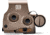 EOTech HWS EXPS3 Reticle w/1 MOA Dot Button, QD, Tan, EXPS3-1 TAN