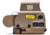 EOTech HWS EXPS3 Reticle w/1 MOA Dot Button, QD, Tan, EXPS3-1 TAN