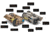 EOTech On-Gun-Laser, Standard Power, Green Vis Laser, Modlite Remote Switch, Grey, EOT-OGL-S-G