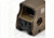 EOTech XPS2 Red Dot Sight, Circle-2-dot Reticle, Tan, XPS2-0TAN