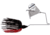 Epic Baits Buzz Bait Burner, Diablo, 1/2 oz, BBBNR12BLKBLA024