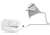 Epic Baits Buzz Bait Burner, Ghost White, 1/2 oz, BBBNR12WHTBLA027