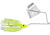 Epic Baits Buzz Bait Slow Rollr, Chart/White, 1/2 oz, BBSR12CHTBLF026