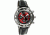 Equipe Eqb104 Mustang Boss 302 Mens Watch - Silver Case, Red Dial w/ Black Stripe