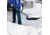 Ergiesystems 18in Two-Handed Ergonomic Snow Shovel, Black SNW101