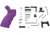 ERGO AR-15 Lower Parts Kit w/ Grip, Purple, 4979-PUR