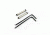 ERGO AR Anti-Walk Pin Set, 2 Pack, Stainless Steel, 4992-(B)