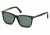 Ermenegildo Zegna EZ0023 Sunglasses - Shiny Black Frame Color, Green Lens Color