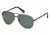 Ermenegildo Zegna EZ0027 Sunglasses - Matte Gun Metal Frame Color, Green Lens Color