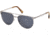 Ermenegildo Zegna EZ0040 Sunglasses - Shiny Light Ruthenium Frame Color