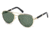 Ermenegildo Zegna EZ0066 Sunglasses - Gold Frame Color, Green Lens Color