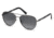 Ermenegildo Zegna EZ0066 Sunglasses - Shiny Gunmetal Frame Color, Smoke Lens Color