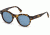 Ermenegildo Zegna EZ0102 Sunglasses - Dark Havana Frame Color, Blu Mirror Lens Color