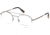 Ermenegildo Zegna EZ5131 Eyeglass Frames - Shiny Light Ruthenium Frame Color, Shiny Light Ruthenium Lens Color