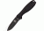 ESEE BRK Zancudo Framelock Folding Knife,3in,AUS-8A stainless blade,Black Glass Filled Nylon Front Handle BRKR1B