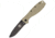 ESEE BRK Zancudo Framelock Folding Knife,3in,AUS-8A stainless blade,Desert Tan/Black Glass Filled Nylon Front Handle BRKR1DTB
