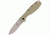ESEE BRK Zancudo Framelock Folding Knife,3in,AUS-8A stainless blade,Desert Tan/Stonewash Glass Filled Nylon Front Handle BRKR1DT