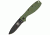 ESEE BRK Zancudo Framelock Folding Knife,3in,AUS-8A stainless blade,Od Green Glass/Black Filled Nylon Front Handle BRKR1ODB