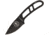 Esee Candiru Fixed Blade Knife w/Kit,2in,Black Powder Coated,1095 Carbon Steel Blade,Skeletonized Handle, CAN-B-KIT