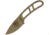 Esee Candiru Fixed Blade Knife w/Kit,2in,Drop Point,Dark Earth,1095 Carbon Steel,Skeletonized Handle, CAN-DE-KIT