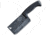 Esee Cleaver Black G10, 5.5 black stonewash finish 1095HC steel blade, Black textured G10 handle, ESEE-CL1
