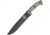 Esee Junglas Tactical Fixed Blade Knife, 10.5in, 1095 Carbon Steel, Canvas Micarta Handle ESJUNGLASTG