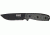 Esee Mdl 4 Part Srtd Fxd Knife, 4.5in, Srtd, Black Micarta Hdl, Black Sheath,clip plate RC4SMB