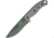 Esee Model 5 Survival Fixed Knife, Sheath, 5.25in, Serrated,OD Green Blade,OD Green Micarta Handle,Pommel RC5SOD