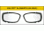 ESS CDI RX Inserts 740-0312 w/ RX Prescription for CDI Sunglasses