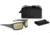 ESS Craftsman Credence Sunglasses, Carbon Gray Frame, Mirrored Brass Lens, Medium/Large, EE9015-19