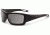 ESS Credence Single Vision Prescription Sunglasses, Black w/ Smoke Grey Frame, EE9015-01SV