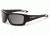 ESS Credence Ballistic Sunglasses,Black Frame,Smoke Gray Lens EE9015-04